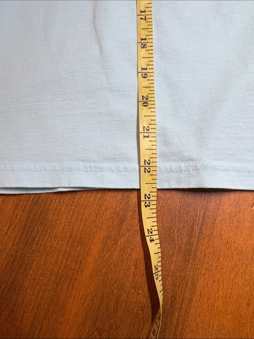 Talbots Light Blue Long Sleeve Pajama Set with Patterned Pants, 2X - Picture 8 of 12